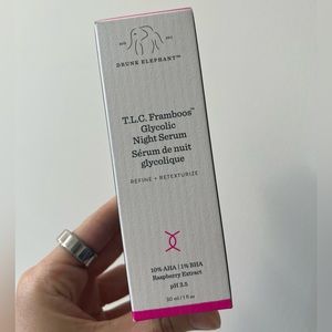 New in box Drunk Elephant TLC Framboos